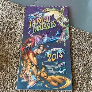 J. Scott Campbell 2014 Calendar Fairy Tale Fantasies